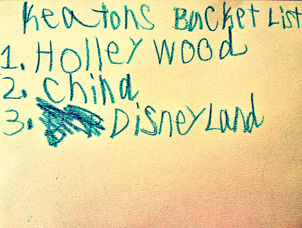 Capital One Bucket List