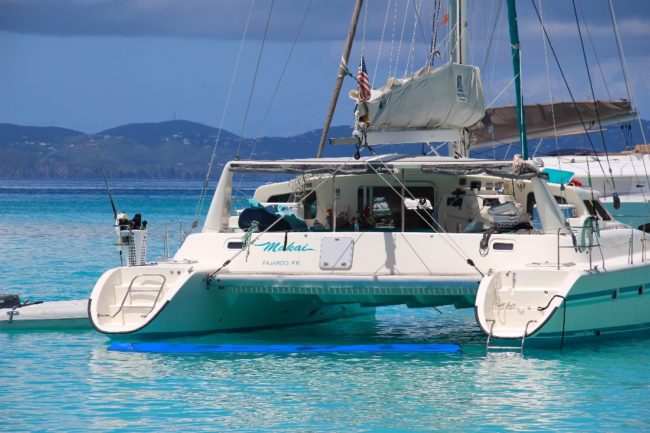 sailing the British Virgin Islands