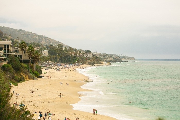 The beach at The Ranch at Laguna Beach