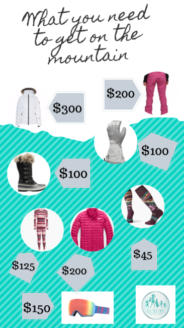 how to rent ski clothes