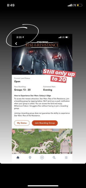 rise of the resistance fast pass