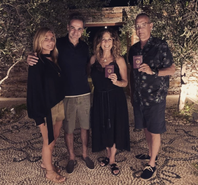 tom hanks greek passport