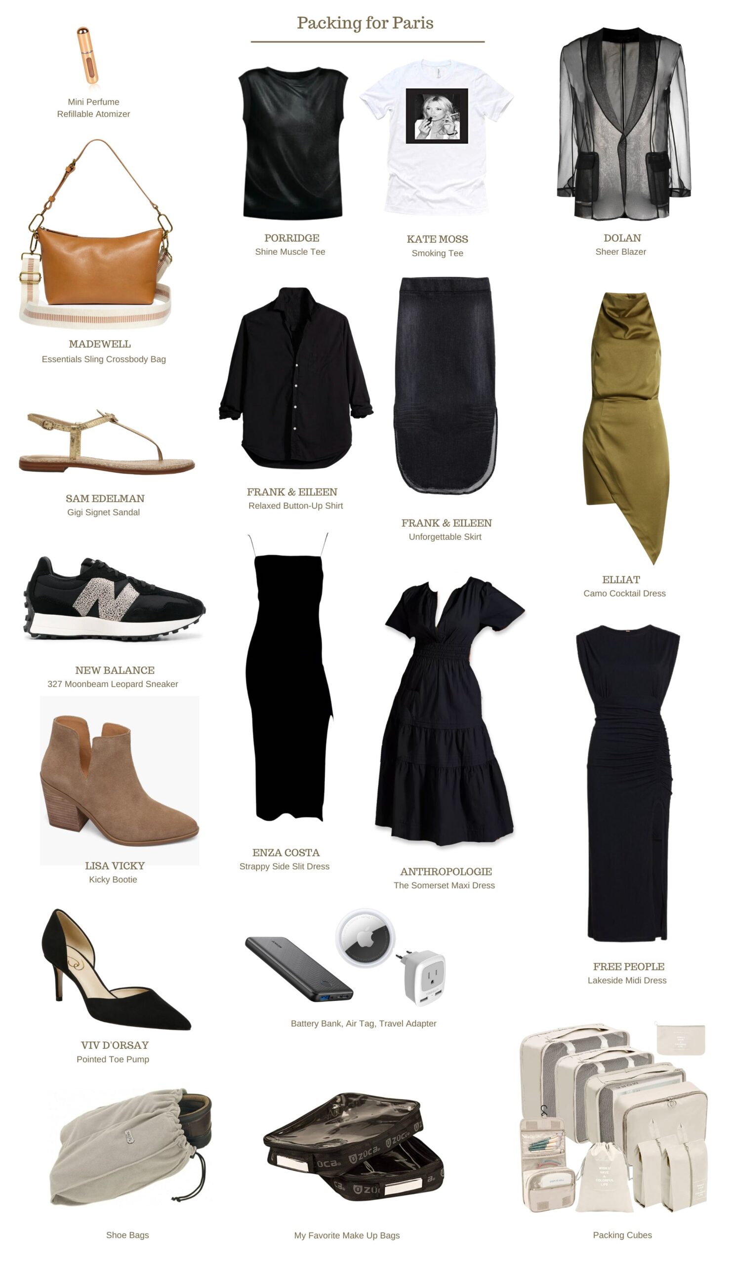 Paris Packing List: What to Pack for Paris in Summer