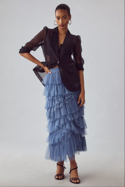paris packing list sheer blazer